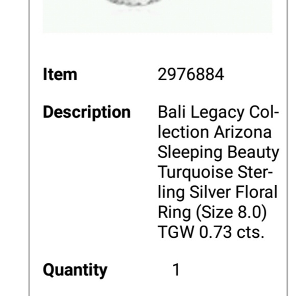 Sleeping Beauty Turquoise - Picture 3 of 5